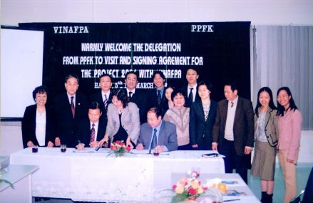 VINAFPA ký kết hợp tác với PPFK tổ chức chăm sóc sức khỏe  của Hàn Quốc
